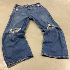 Baggy Y2K ripped Jeans 36x31